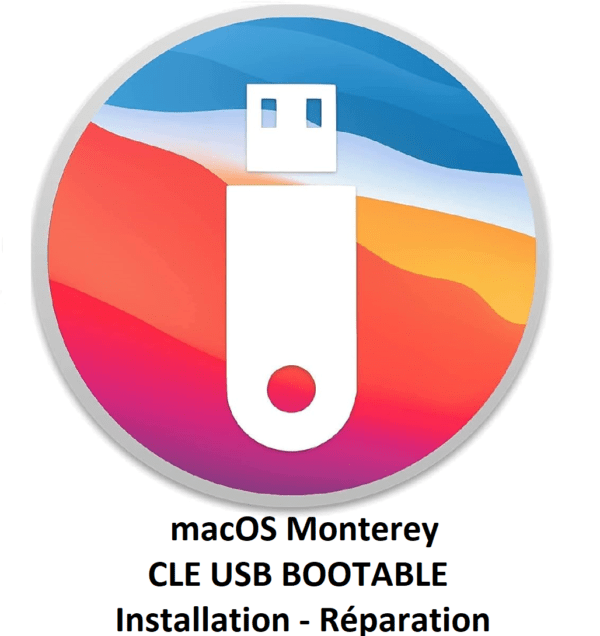 Clé USB Bootable macOS Monterey