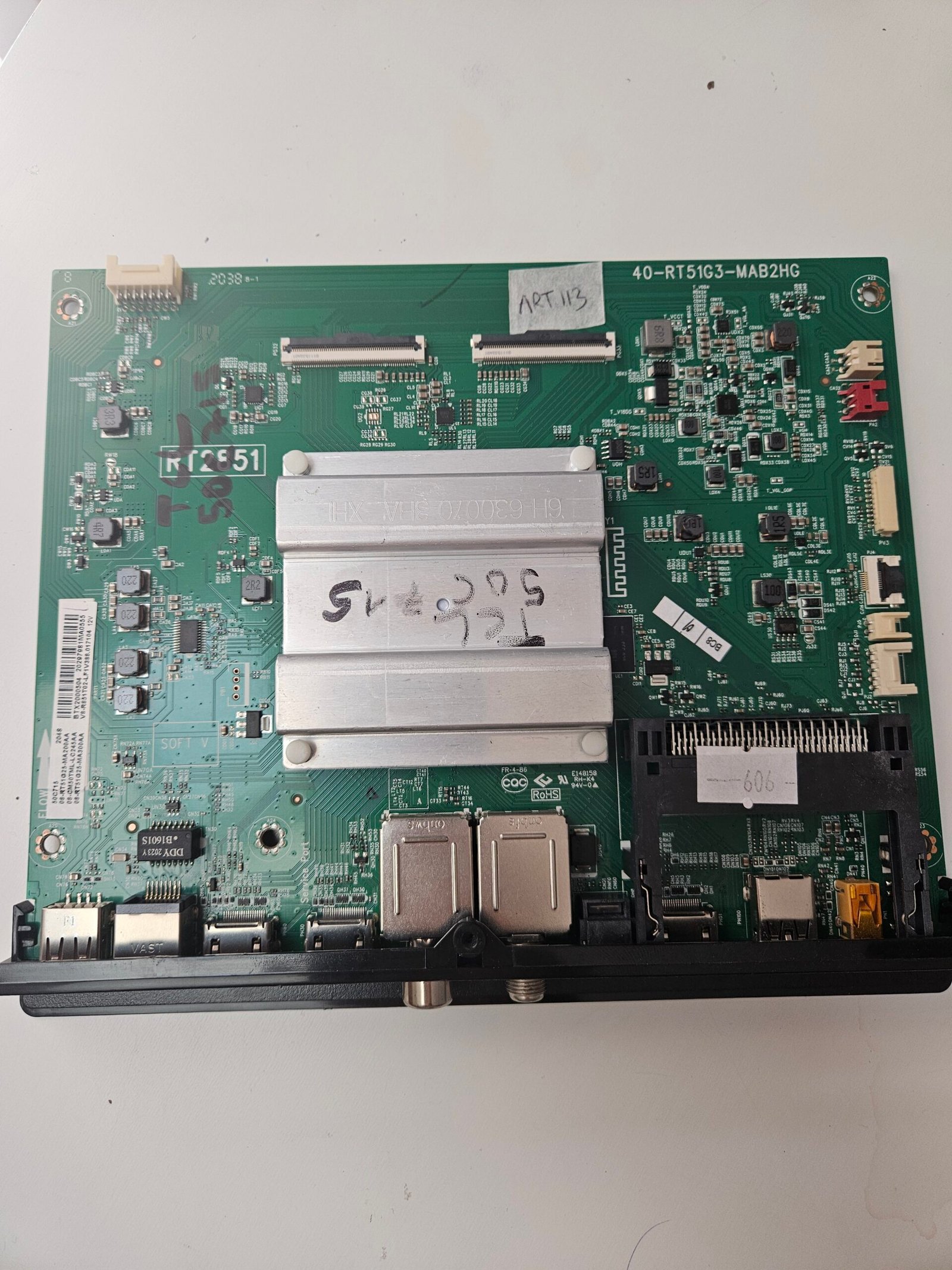 MOTHERBOARD CARTE MÈRE TV TCL 85P735 40-R51MH5-MAC2HG 11602-500544 EUR 273,79 - FR